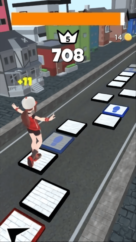 跳跃女高中生游戏
