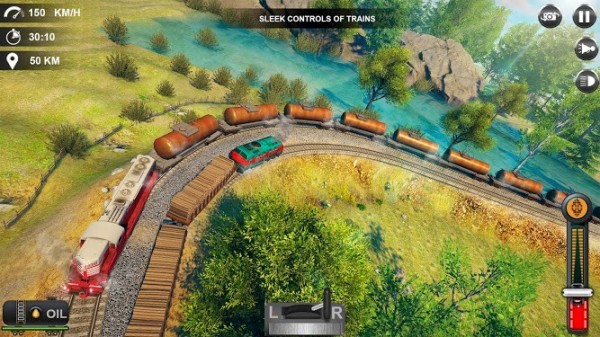 Oil Tanker Train Simulator 2020: Pro Transporter手游图1