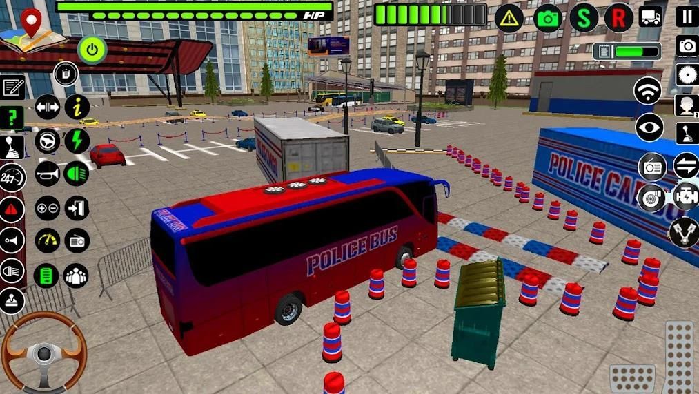 Police Bus Driving游戏图2