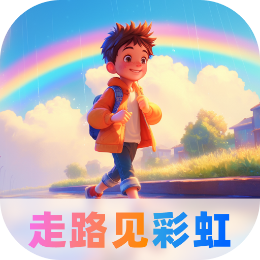 走路见彩虹最新版图标