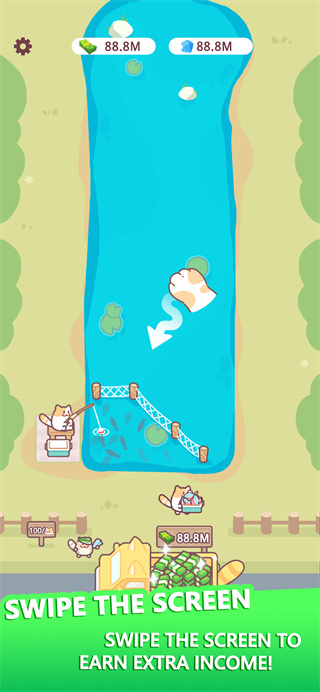 Idle Cat Fish Pond