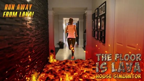 The Floor Is Lava House Simulator游戏