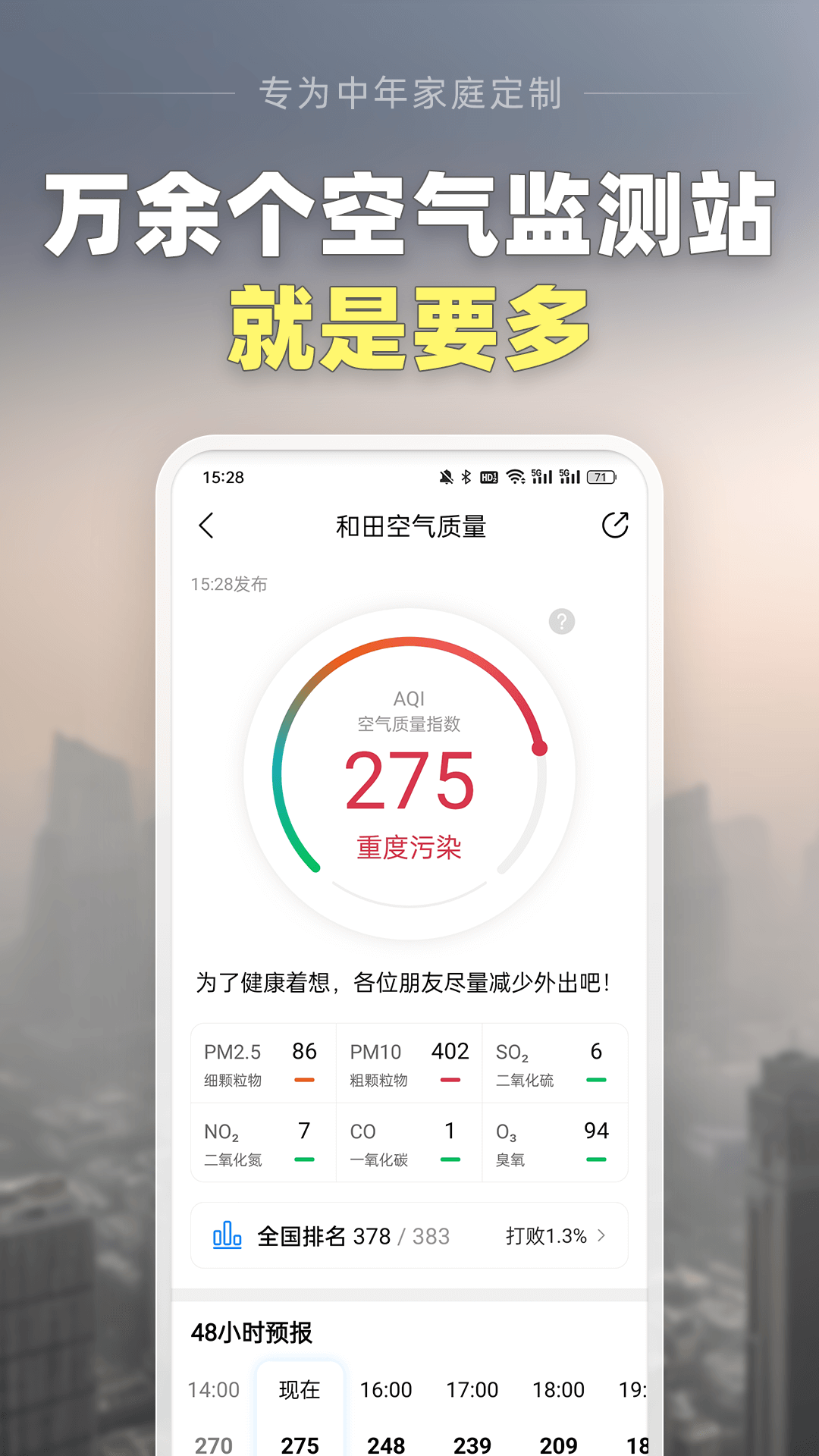 大字天气预报官方版图3