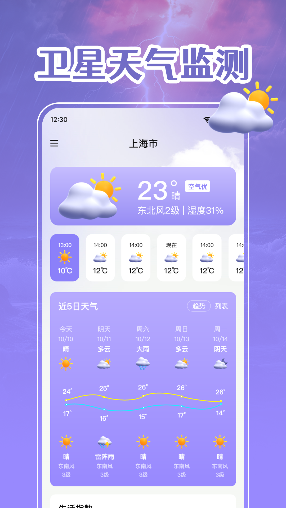 天气预报先知app