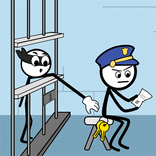 小偷没处跑游戏图标