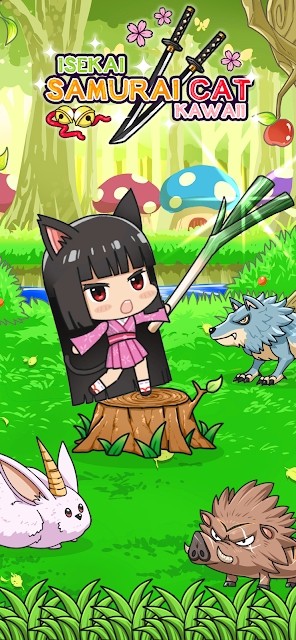 Isekai Samurai Cat Kawaii游戏
