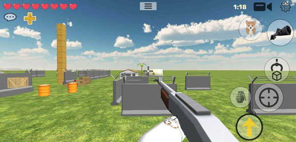 我的战争多人沙盒射击(MemesWars: multiplayer sandbox)图1