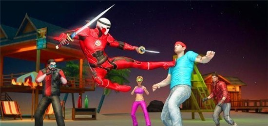 城市功夫格斗（NinjaSuperhero）图1