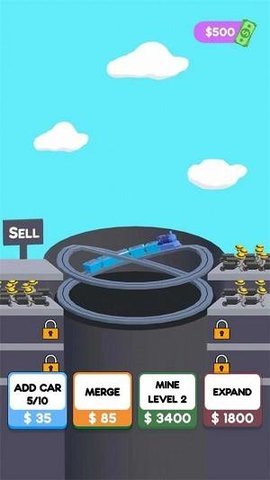 Merge Train Tycoon游戏图1