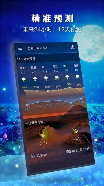 知时天气软件图1
