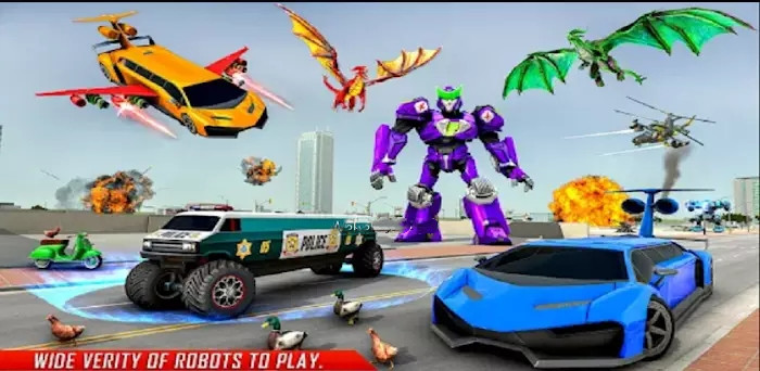 察豪华轿车机器人（Police Limousine Robot 2022）图1