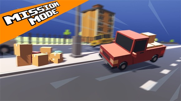 疯狂之路皮卡车（Crazy Road: Pickup Truck）游戏图3