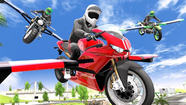 摩托车飞行模拟器(Flying Bike Sim)图2