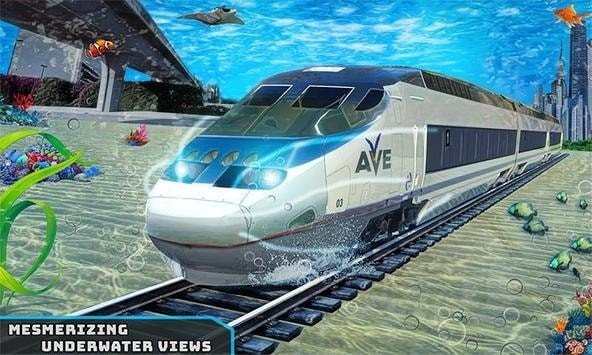 Under Water Train Driving手游图2