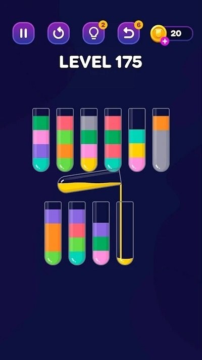 Water Sort, Get Color游戏