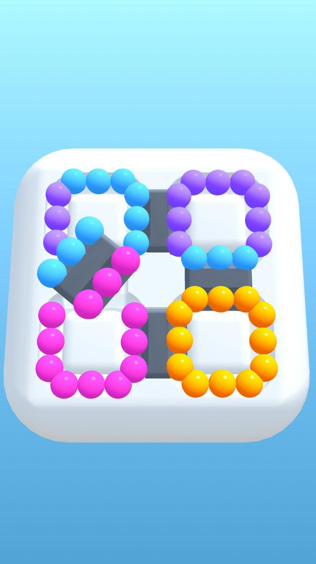 Sort Balls By Circles游戏图1
