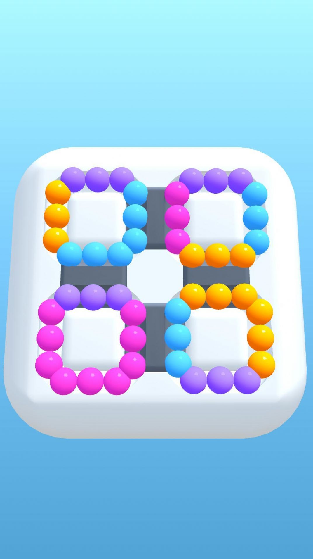 Sort Balls By Circles游戏图3