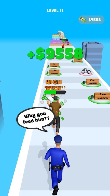 乞丐赛跑者3D（Beggar Runner 3D）图1