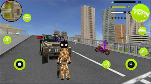 火柴人陆军战争（army stickman rope hero）图2