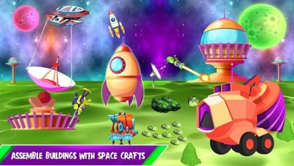 Build a Space City游戏图3