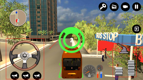 City Minibus Driving游戏图2