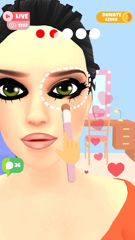 Youtuber Makeup游戏图2