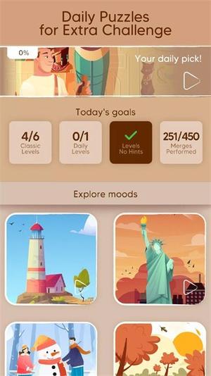 Merge Art Puzzle游戏图2