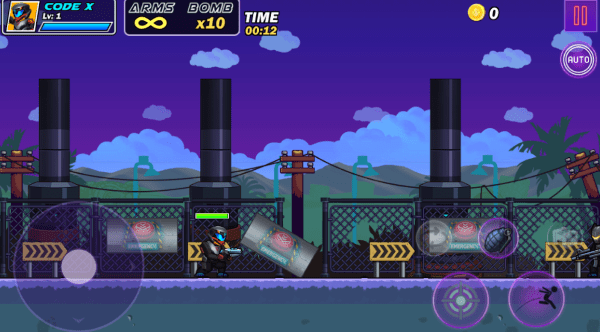 Cyber Heroes - Run and Gun游戏图3