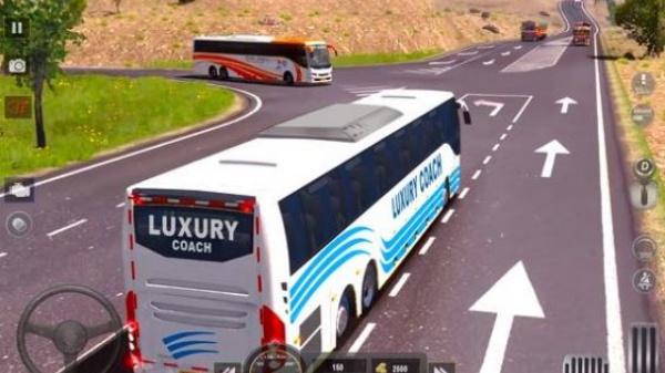 City Coach Bus Driving Sim 2游戏图2