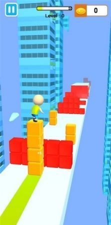 果冻块冲浪3D（Cube Surfing Block Ride 3d）图1