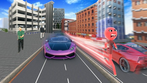 火柴人飞行战士（stickman flying hero）图1