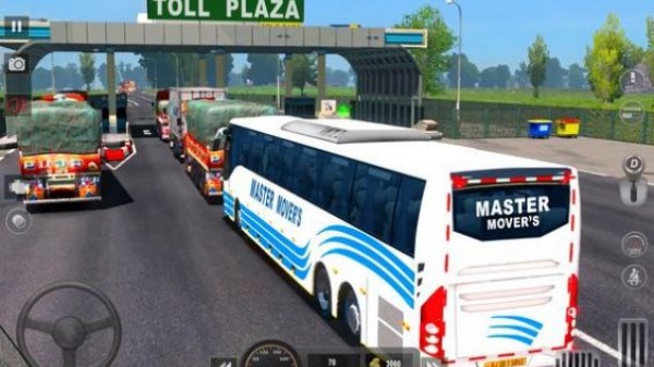 City Coach Bus Driving Sim 2游戏图1