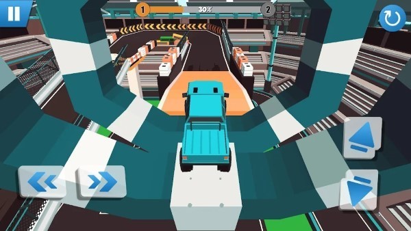 特技赛车比赛（Stunt Skill Car Race）图1