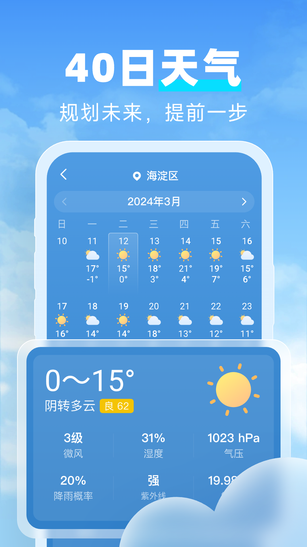 天气达人app