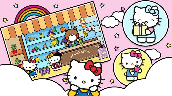 凯蒂猫超市小镇官方版图2