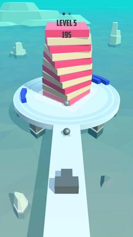 Bitcoin Stack Ball 3D游戏图3