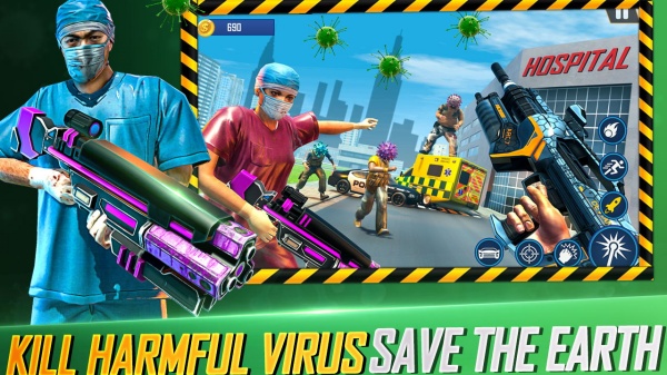 Fighting the Virus游戏图1