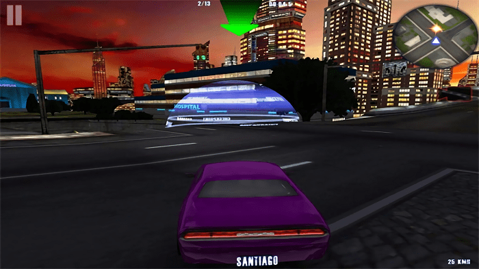 市中心疯狂飙车(Midtown Crazy Race)图1