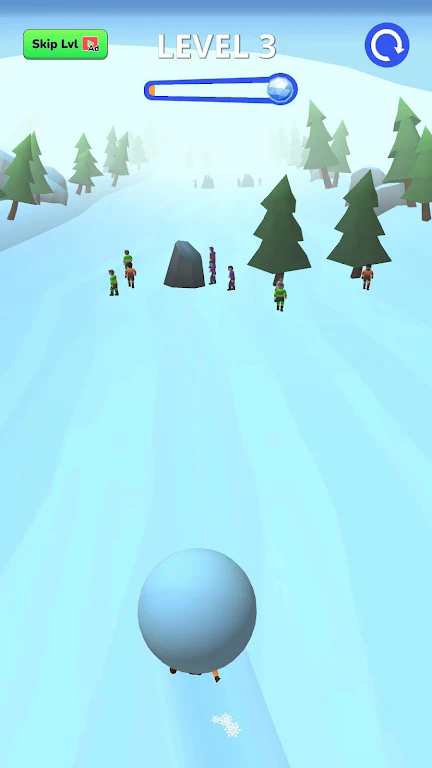 冰雪球快速冲刺（Frosty Roll）图1