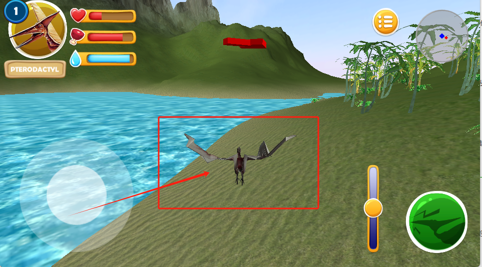 Jurassic Pterodactyl Simulator - be a flying dino!游戏