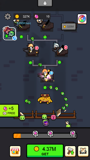 Slime Weapon Master游戏图3