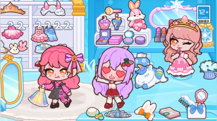 皮皮的冰雪梦幻小镇图1