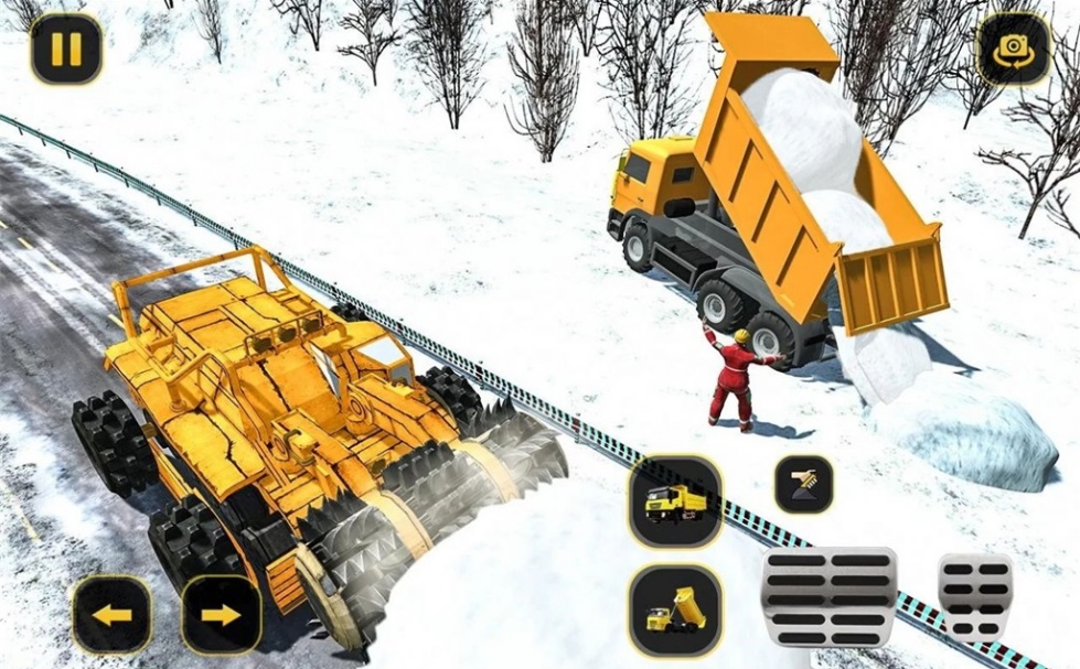 Snow Excavator Rescue手游图3