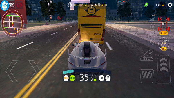 街机赛车模拟游戏图4