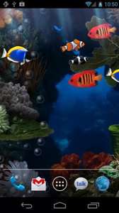 3D水族馆锁屏壁纸-微乐app图1