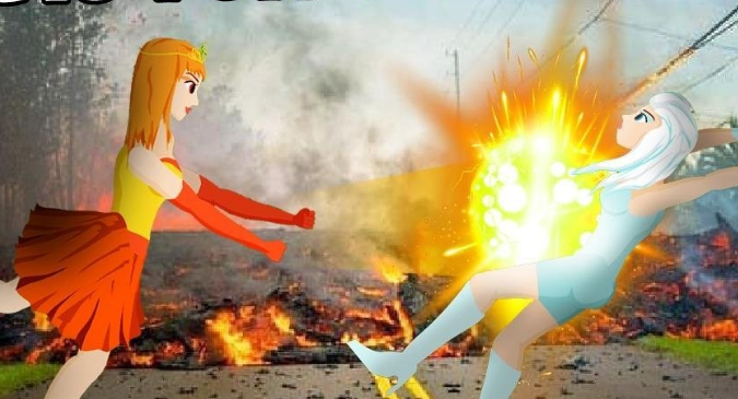 冰火公主格斗（Princess Brawl: Ice vs Fire）图1