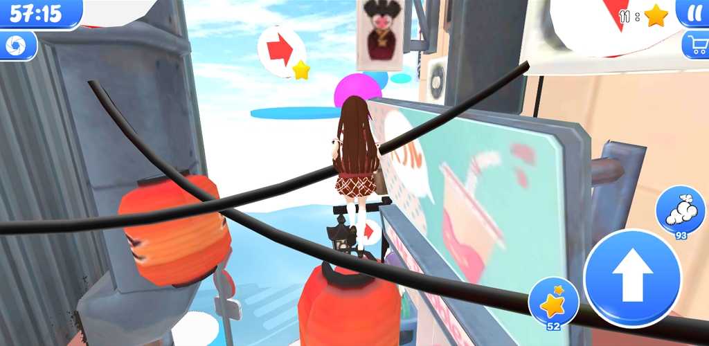 parkour obby sakura tree in tokyo安卓版图3