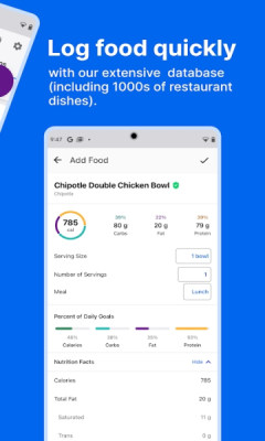 MyFitnessPal app图2