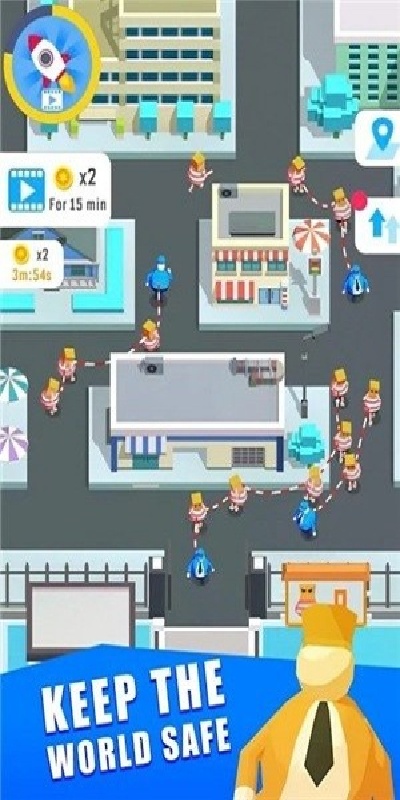 Idle Police Go游戏
