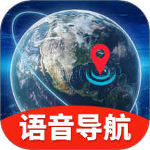 蓝天实景卫星导航app图标